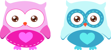 免扣矢量卡通猫头鹰