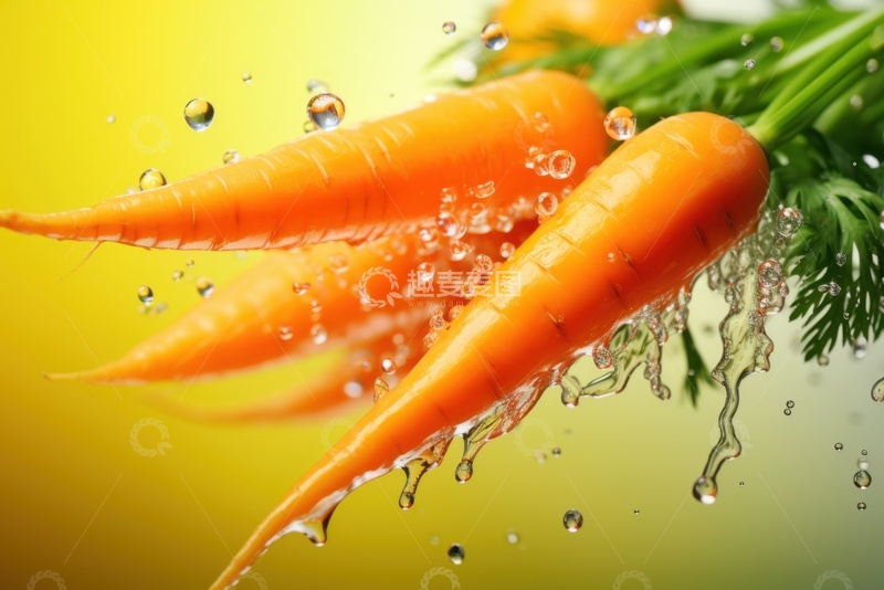 高清大图下载【趣麦麦图】新鲜水嫩的胡萝卜
