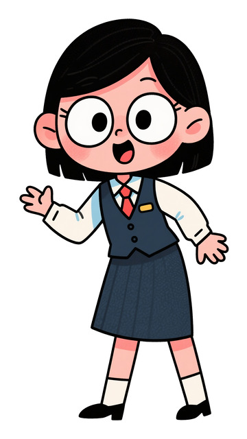 可爱的卡通小孩2