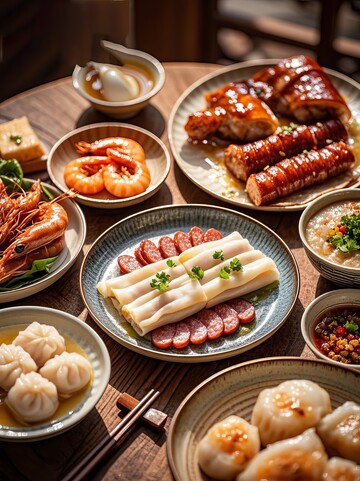 广东点心茶餐厅美食
