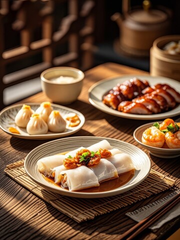 广东点心茶餐厅美食