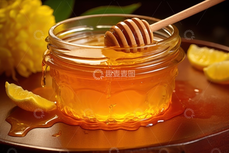高清大图下载【趣麦麦图】一罐子土蜂蜜