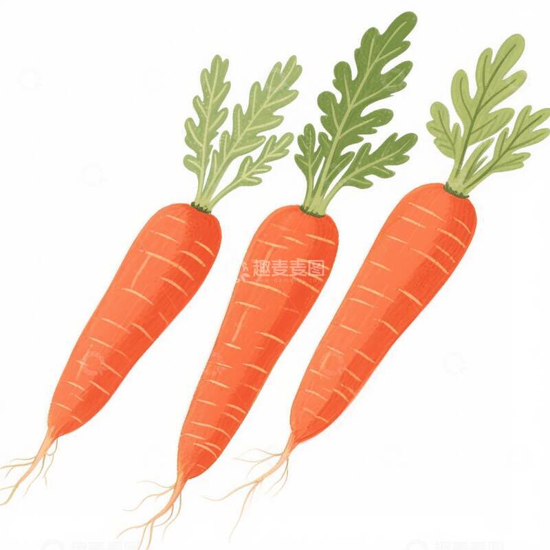 高清大图下载【趣麦麦图】胡萝卜  粉糯  脆香  