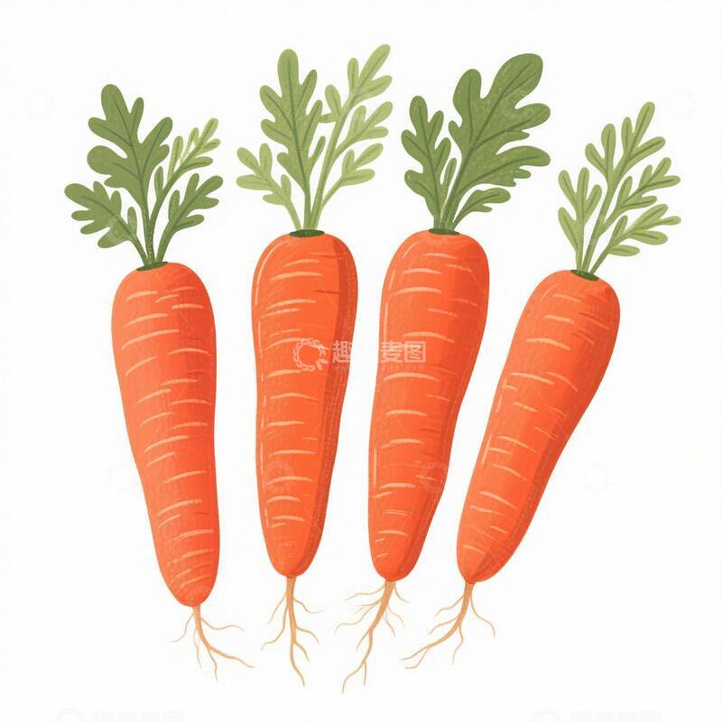 高清大图下载【趣麦麦图】胡萝卜  粉糯  脆鲜  
