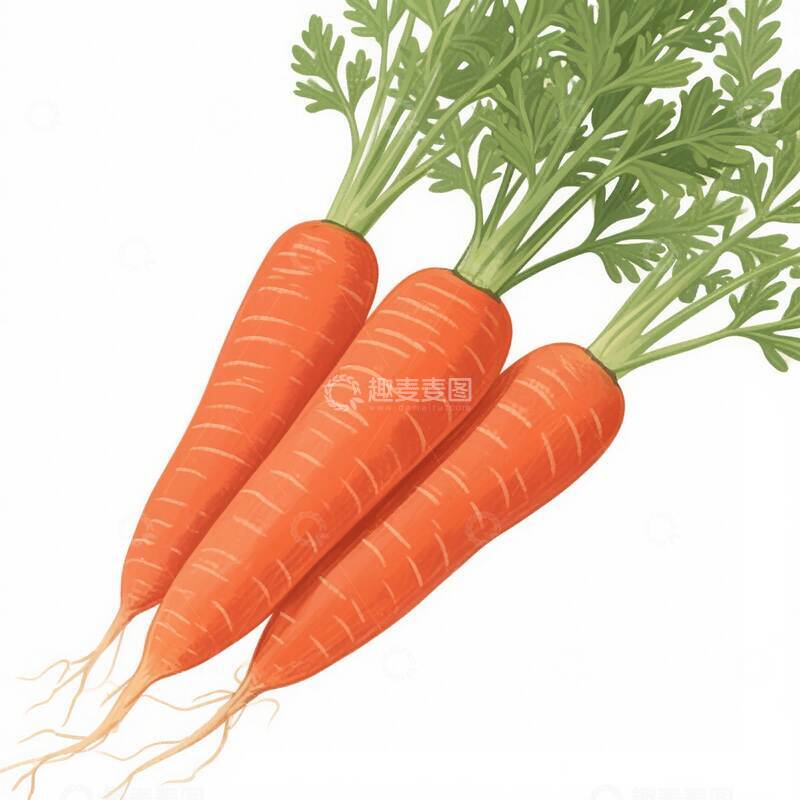 高清大图下载【趣麦麦图】胡萝卜  粉糯  嫩脆  