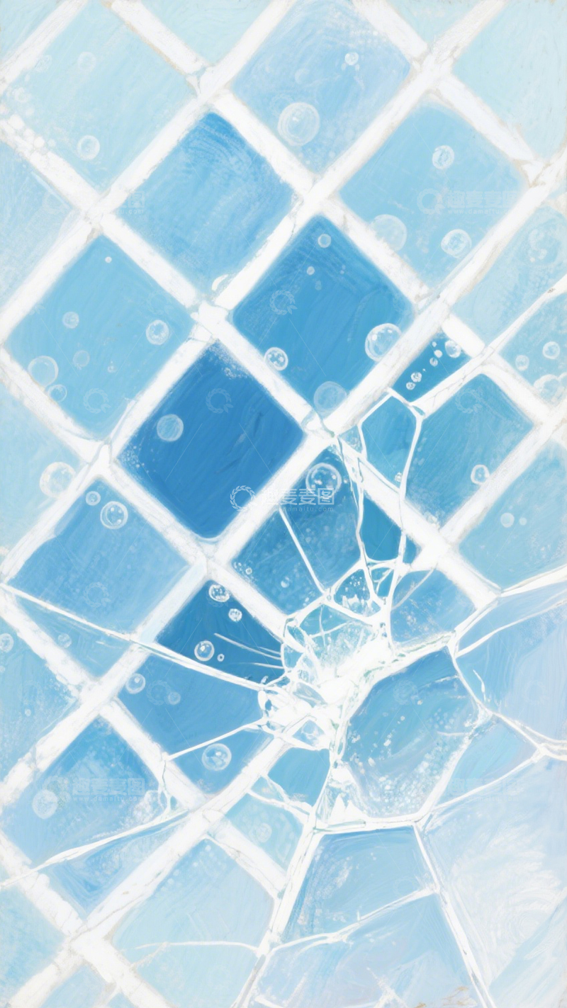 高清大图下载【趣麦麦图】水滴涟漪清新艺术壁纸1