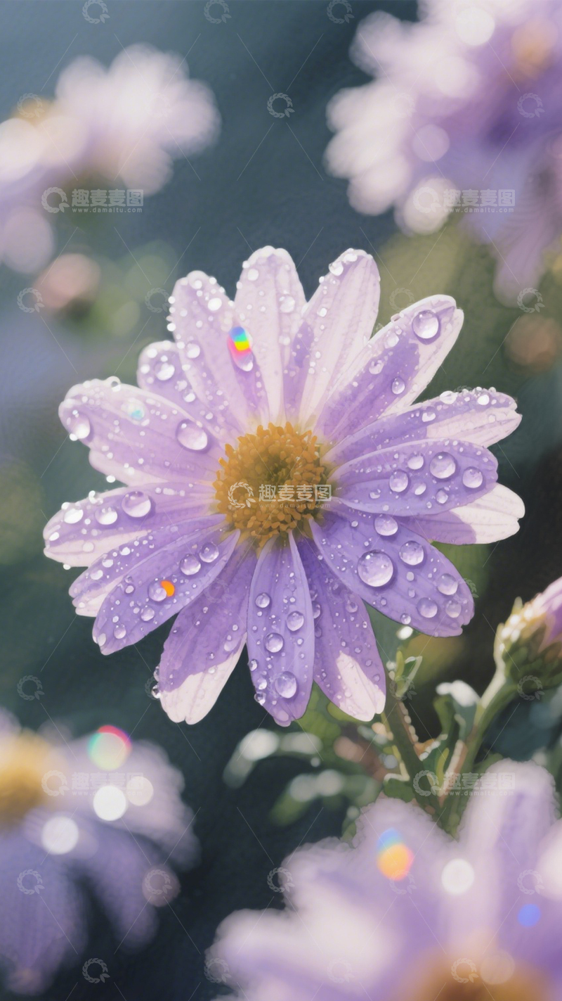 高清大图下载【趣麦麦图】单花特写治愈系壁纸1