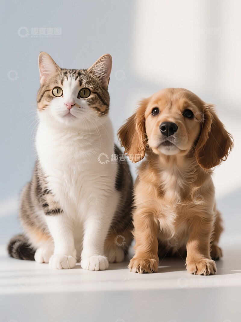高清大图下载【趣麦麦图】宠物猫狗摄影产品广告