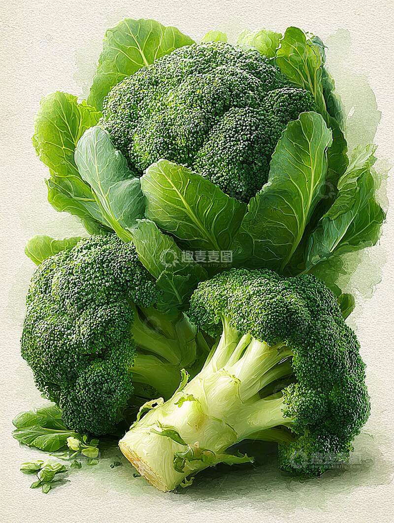 高清大图下载【趣麦麦图】西蓝花  脆透  脆汁 