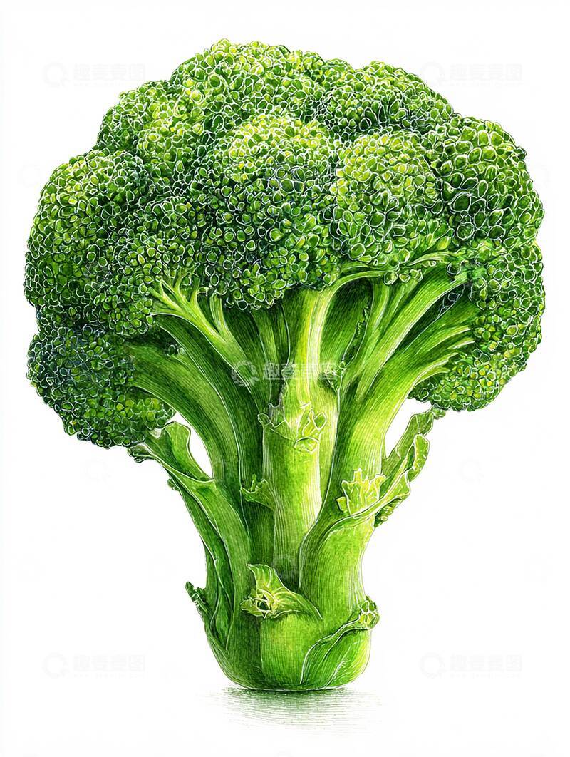 西蓝花  弹牙  滑嫩  