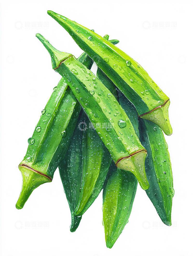 秋葵  润口  滑弹