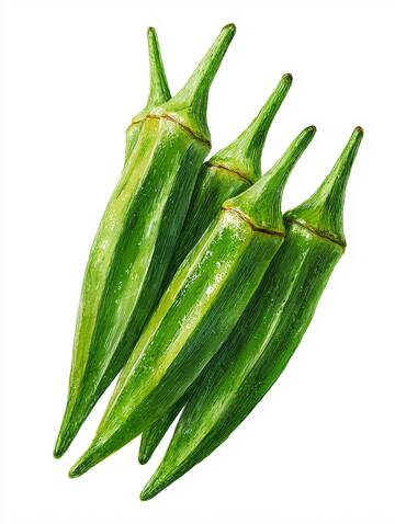 秋葵  黏润  脆嫩  