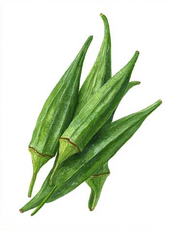 秋葵  滑润  脆嫩  