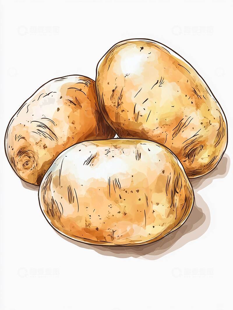 高清大图下载【趣麦麦图】土豆  粉糯  软烂