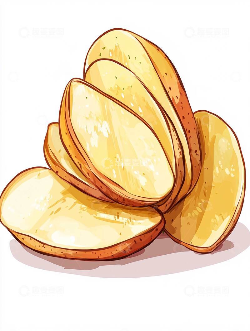 高清大图下载【趣麦麦图】土豆  粉香  酥糯  