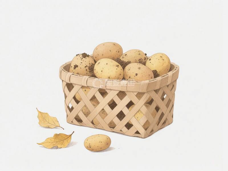 高清大图下载【趣麦麦图】土豆  糯滑  香粉  