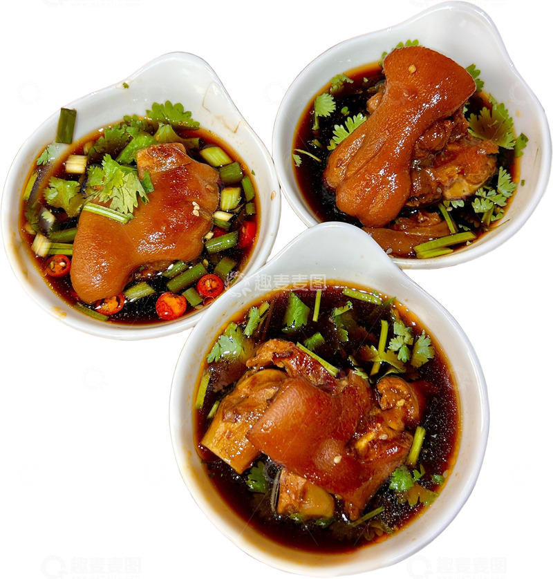 卤味猪脚素材免费下载