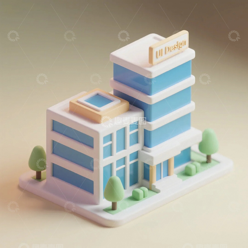 高清大图下载【趣麦麦图】3d微缩模型08