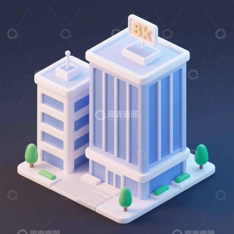 高清大图下载【趣麦麦图】3d微缩模型04