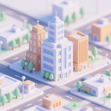 城市微缩模型08
