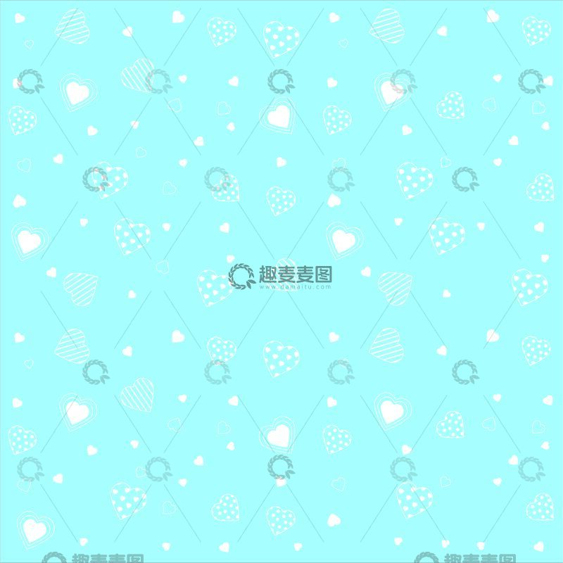 爱心素材矢量爱心