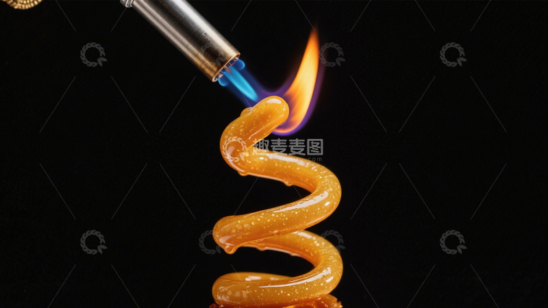 高清大图下载【趣麦麦图】喷枪制作焦糖创意美食3