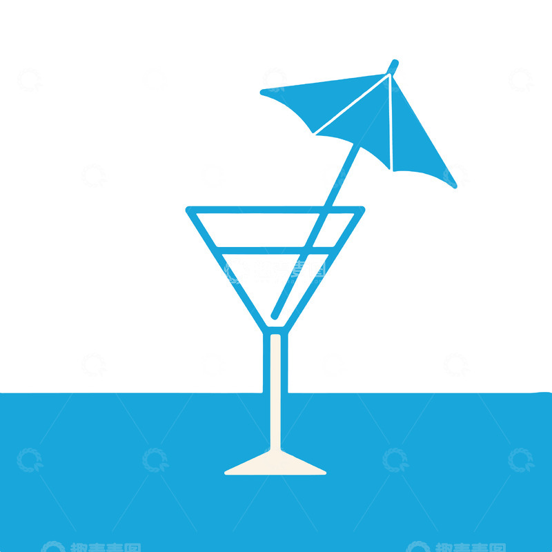 源文件下载【趣麦麦图】-夏日鸡尾酒图标