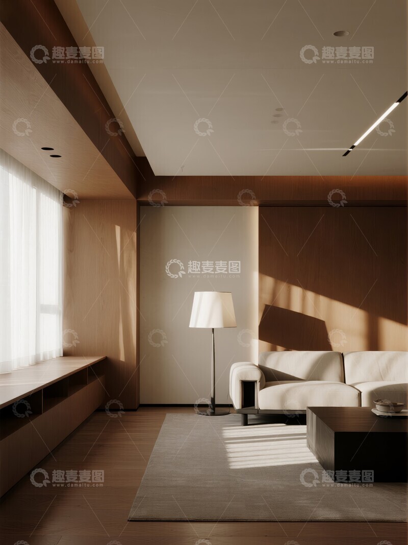 高清大图下载【趣麦麦图】现代高级感简约客厅装修设计