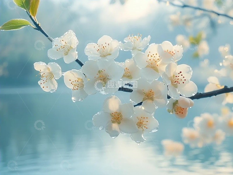 高清大图下载【趣麦麦图】樱花开满春枝