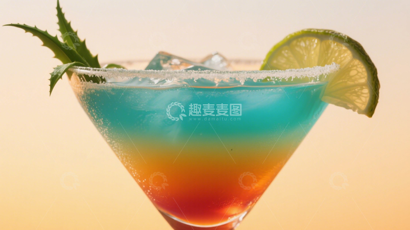高清大图下载【趣麦麦图】清爽渐变鸡尾酒3