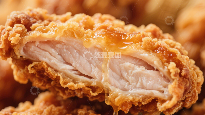 高清大图下载【趣麦麦图】超治愈酥脆炸鸡1