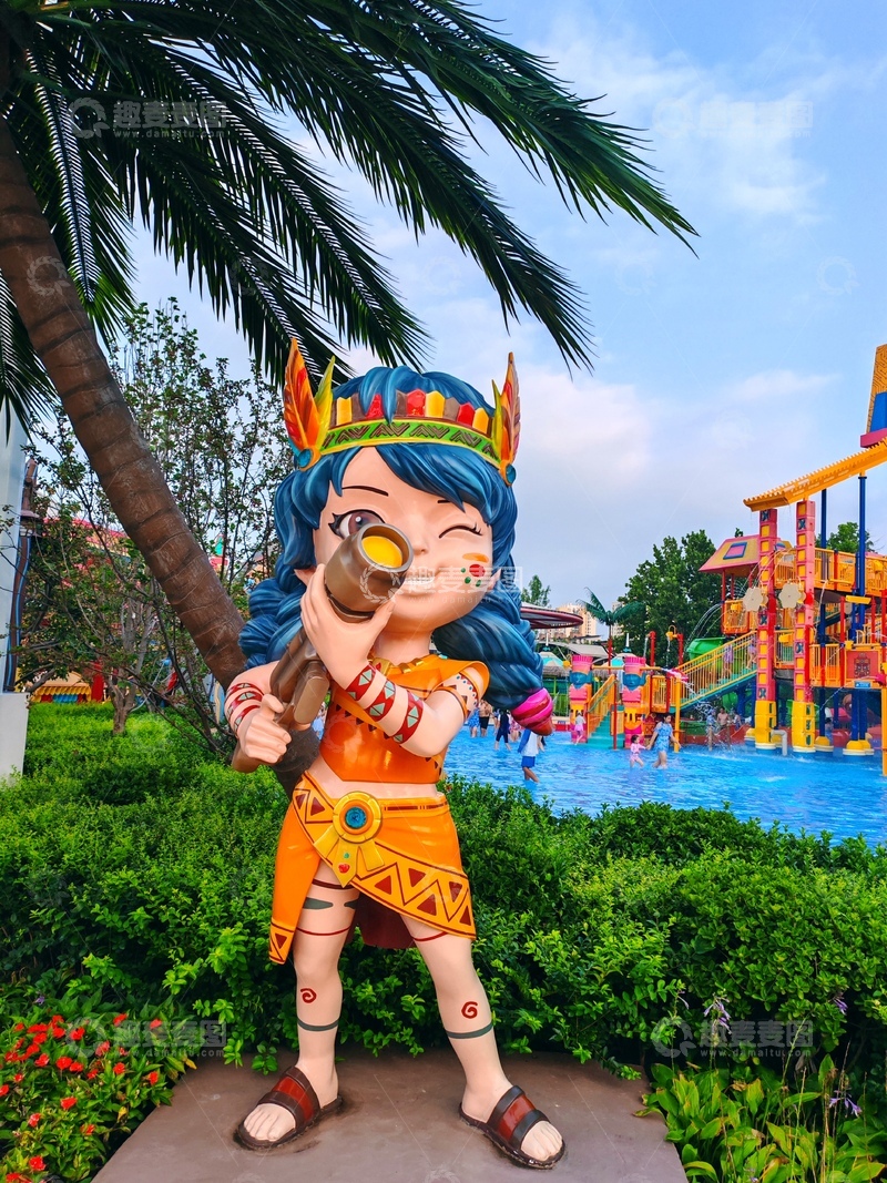 高清大图下载【趣麦麦图】玛雅海滩公园1