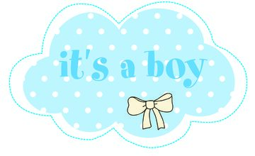 BABY英文字体是个男孩母婴素材