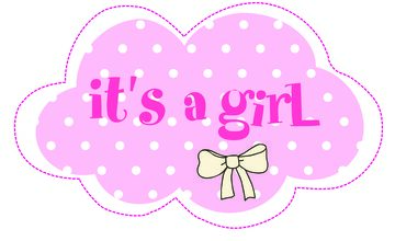 BABY字体这是个女孩母婴素材