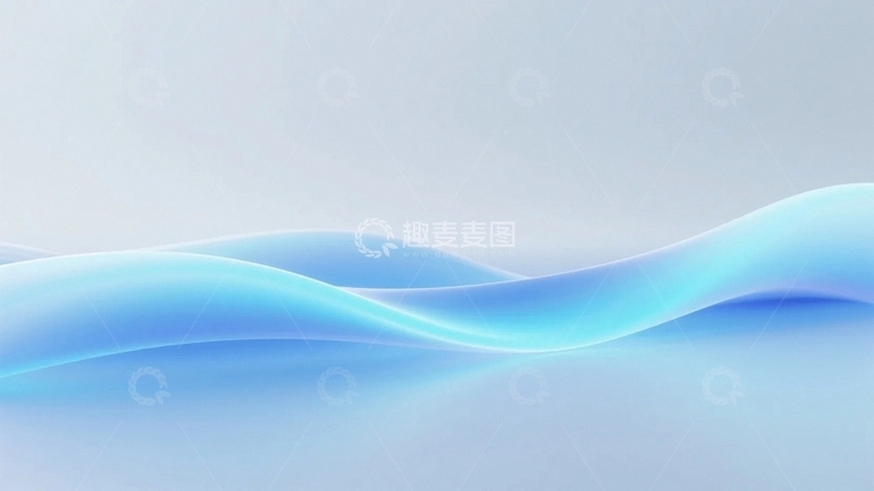 舞动的丝带线条背景04