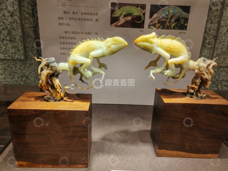 高清大图下载【趣麦麦图】精雕细琢的一对