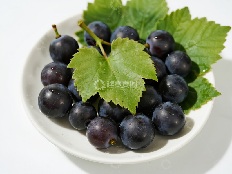 高清大图下载【趣麦麦图】一篮紫色的葡萄27