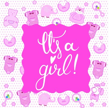 是个女孩BABY迎婴素材