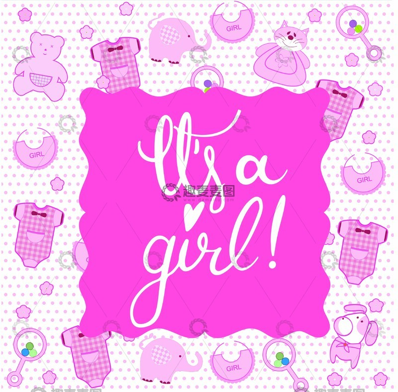 是个女孩BABY迎婴素材