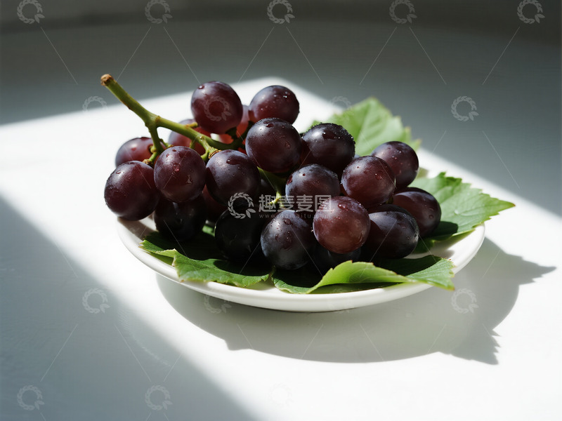 高清大图下载【趣麦麦图】一篮紫色的葡萄28