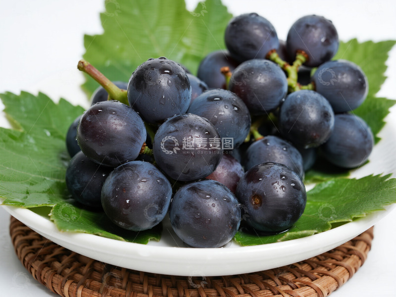 高清大图下载【趣麦麦图】一篮紫色的葡萄26