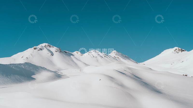 高清大图下载【趣麦麦图】雪山  皑皑  冰封  