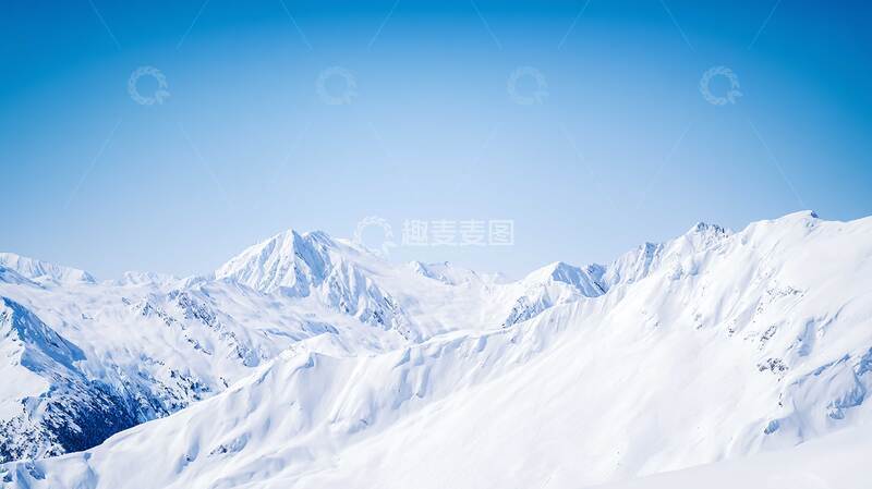高清大图下载【趣麦麦图】雪山  皑皑  玉砌  