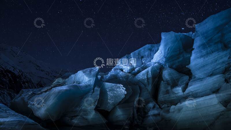 高清大图下载【趣麦麦图】雪山  缥缈  壮阔  