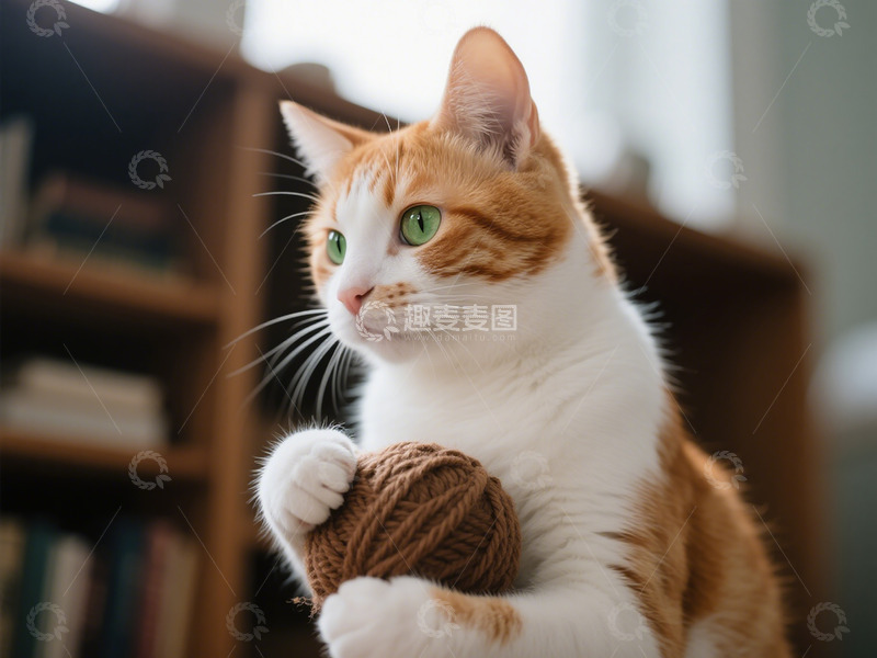 高清大图下载【趣麦麦图】可爱宠物猫艺术广告摄影