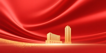 红金地产视觉背景