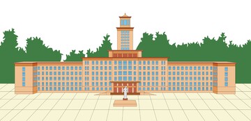 天津,南开大学,天津南开大学,建筑线稿