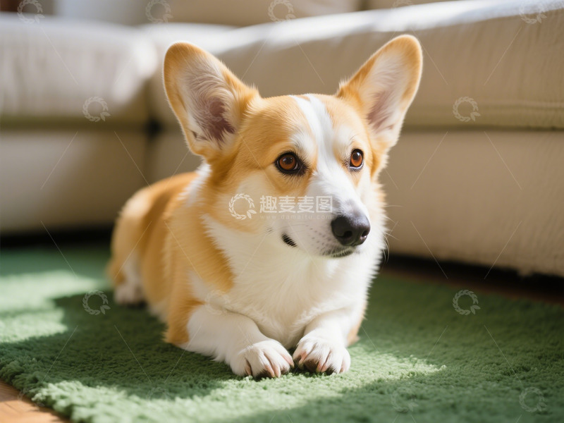 高清大图下载【趣麦麦图】可爱柯基宠物狗摄影
