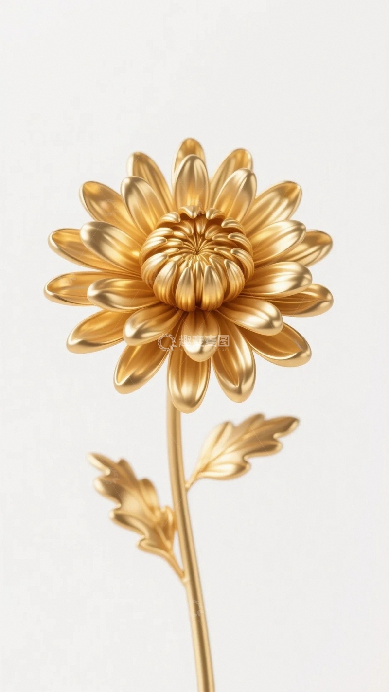 高清大图下载【趣麦麦图】黄金菊花作品03