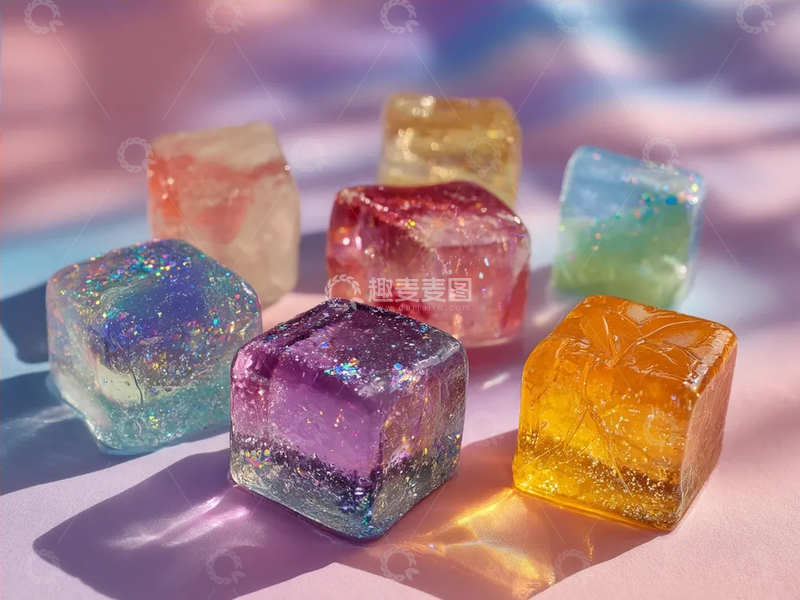 高清大图下载【趣麦麦图】多巴胺彩色糖果 1